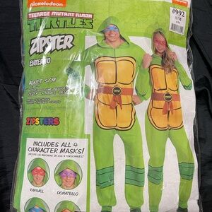 Nickelodeon Teenage Mutant Ninja Turtles adult s/m Costume - Green